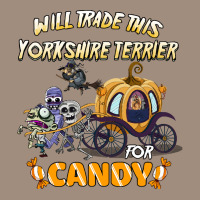 Halloween T  Shirt Will Trade This Yorkshire Terrier For Candy T  Shir Visor Hat | Artistshot