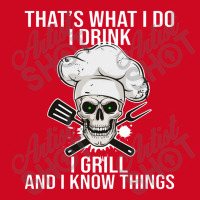 I Drink I Grill And Know Things Cookout Bbq Beer Pitmaster Pom Pom Beanie | Artistshot