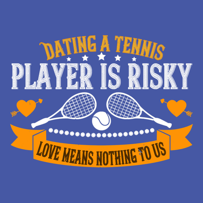 Tennis Lover Dating A Player Is Risky Love Means Nothing To Us 307 Ten Pom Pom Beanie by circularflap | Artistshot