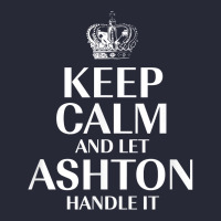 Keep Calm And Let Ashton Handle It Customized Nickname T Shirt Pom Pom Beanie | Artistshot