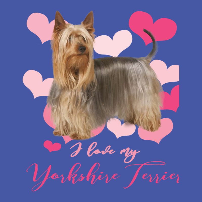 Dog I Love My Yorkshire Terrier Especially For Yorkie Dog Lovers Puppy Pom Pom Beanie by circularflap | Artistshot