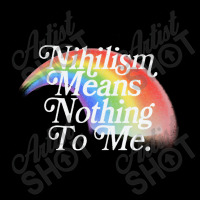 Nihilism Means Nothing To Me, Vintage Style Faded Rainbow Design Pom Pom Beanie | Artistshot