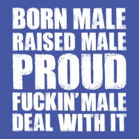 Born Male Raised Male Proud Fuckin' Male Deal With It Retro Pom Pom Beanie | Artistshot