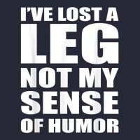 I've Lost A Leg Funny Amputee Prosthetic Surgery Graphic T Shirt Pom Pom Beanie | Artistshot