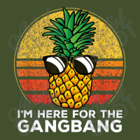 I'm Here For The Gangbang Upside Down Pineapple Swingerswinger Sun Shade Cap | Artistshot