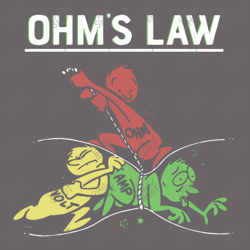 Ohms Law Funny Mesh Back Trucker Hat by Loris Asa | Artistshot