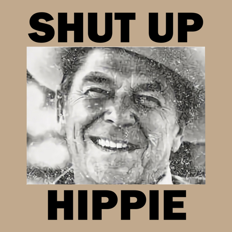 Ronald Reagan Says Shut Up Hippie Mesh Back Trucker Hat by milkisunato | Artistshot