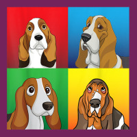 Basset Hound Dog Faces Happy Mother Father Mommy Daddy T Shirt Tie Dyed Bucket Hat | Artistshot