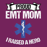 Proud Emt Mom I Raised A Hero Women Paramedics Ems T Shirt Tie Dyed Bucket Hat | Artistshot