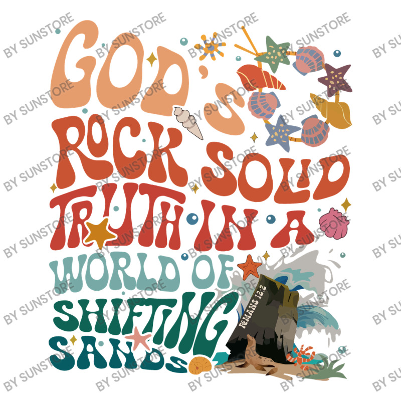 Gods Rock Solid Vacation Bible School V-neck Tee | Artistshot