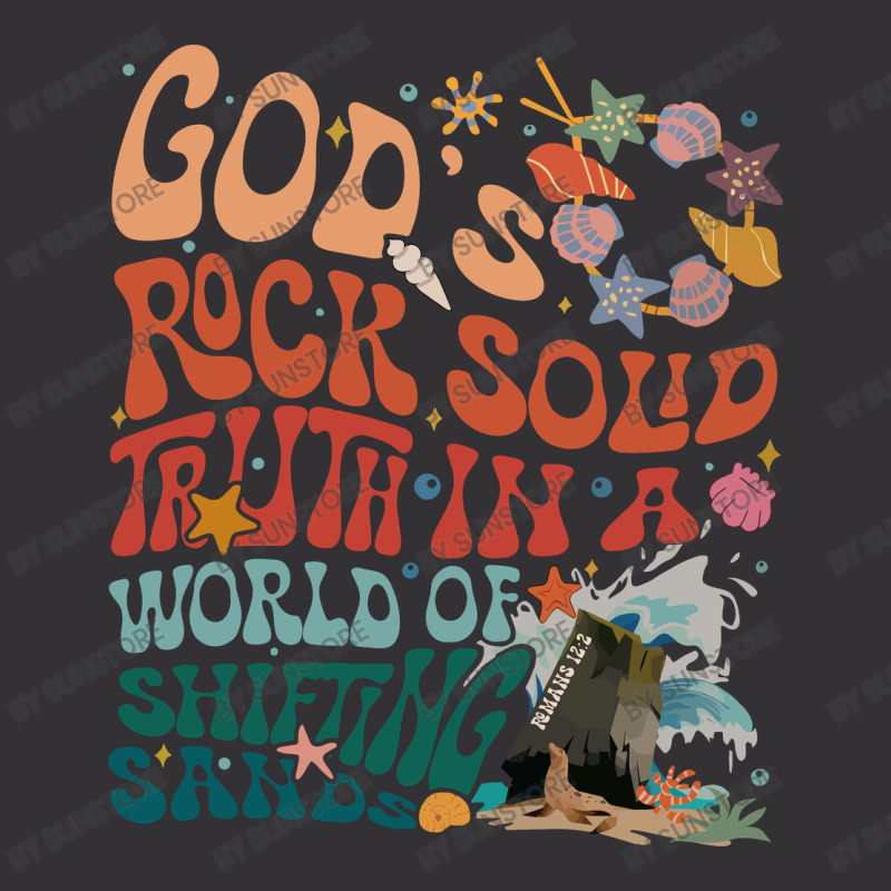 Gods Rock Solid Vacation Bible School Vintage Short | Artistshot