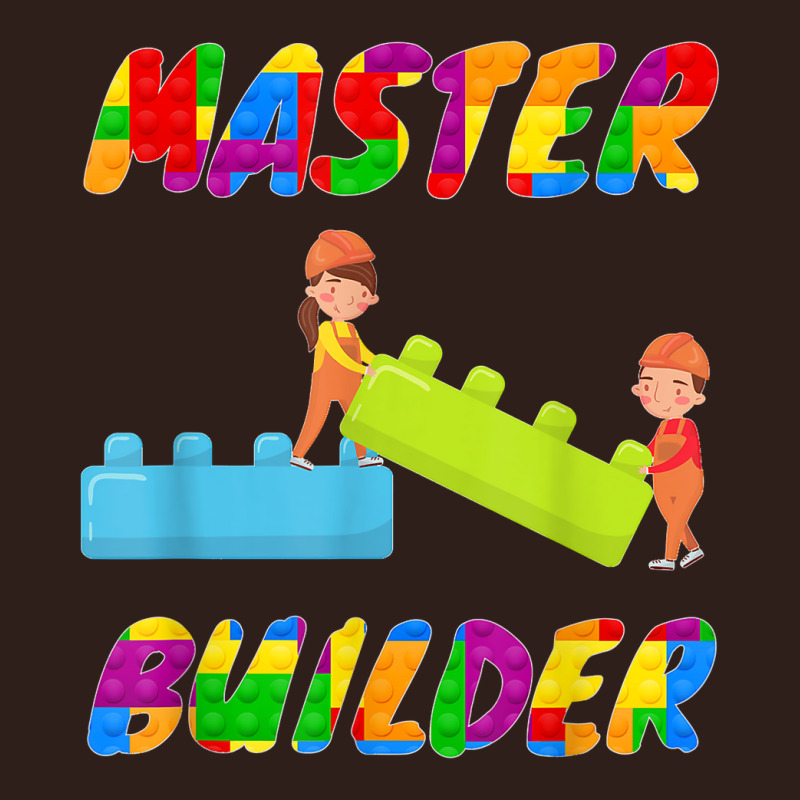 Master Builder, Brick Builder Blocks Building, Toys For Kids T Shirt Foam Trucker Hat | Artistshot