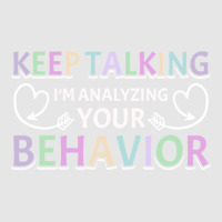 Analyzing Your Behavior Behavior Therapist Sweatshirt Adjustable Baseball Cap | Artistshot