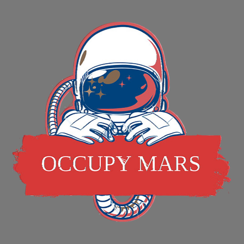 Occupy Mars Colonisation Space Exploration Space Race Shirt Adjustable Baseball Cap | Artistshot