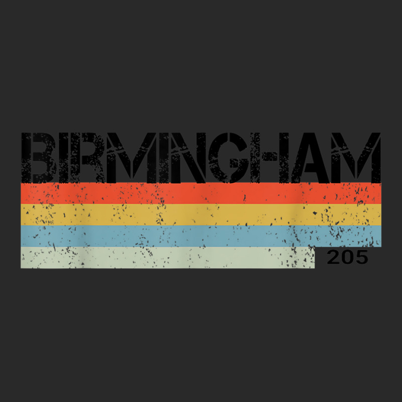 Birmingham, Alabama Area Code 205 Retro Style T Shirt Adjustable Baseball Cap by cm-arts | Artistshot