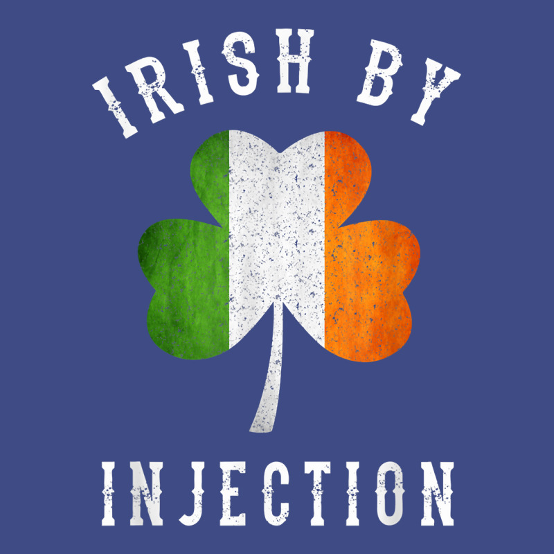 Funny Irish By Injections T Shirt   St Patricks Day Gift T Shirt Adjustable Baseball Cap | Artistshot