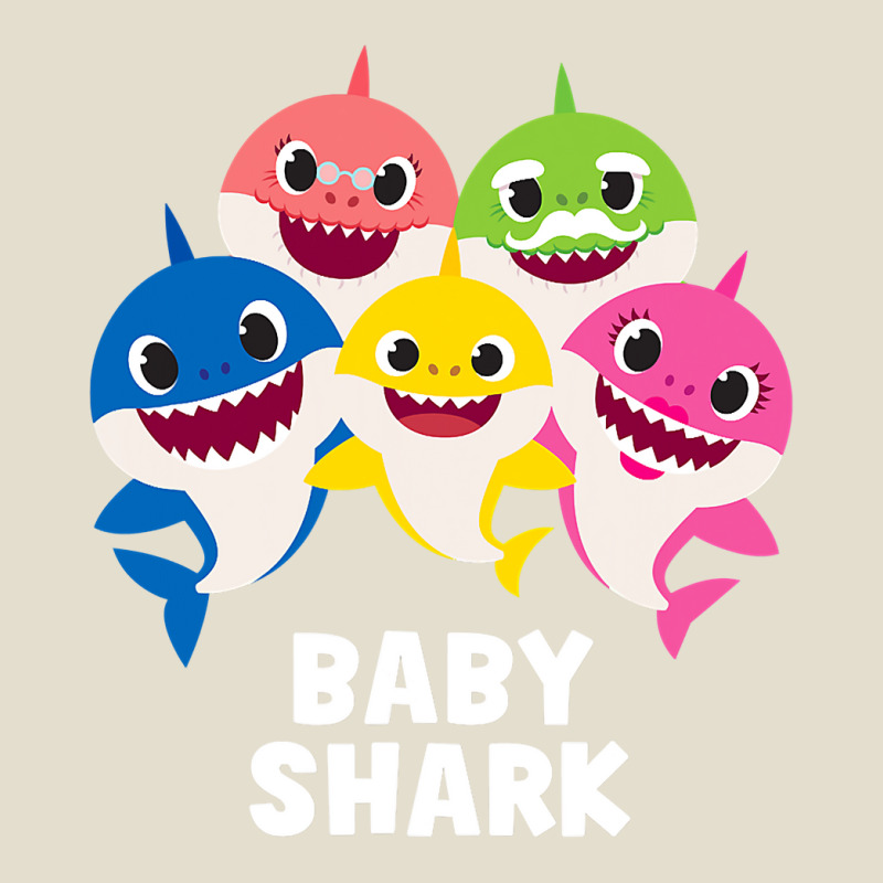 Pinkfong Baby Shark Family  With Text Adjustable Baseball Cap by trokeryth | Artistshot