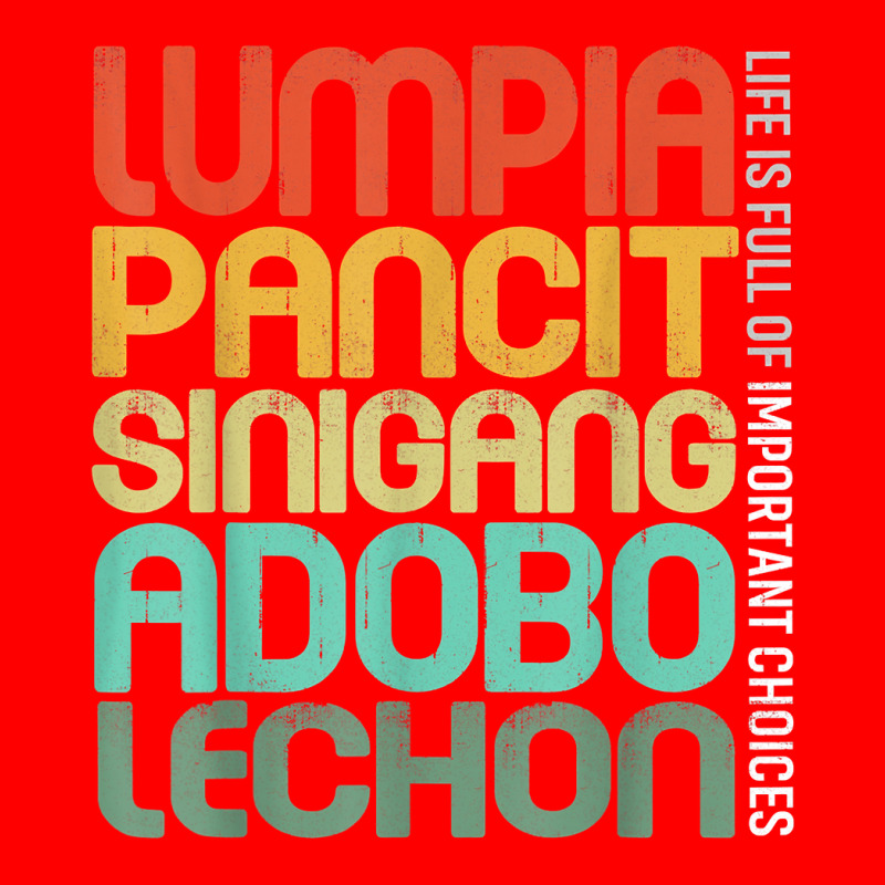 Filipino Philippine Food Lumpia Pancit Sinigang Adobo Lechon T Shirt Adjustable Baseball Cap by cm-arts | Artistshot