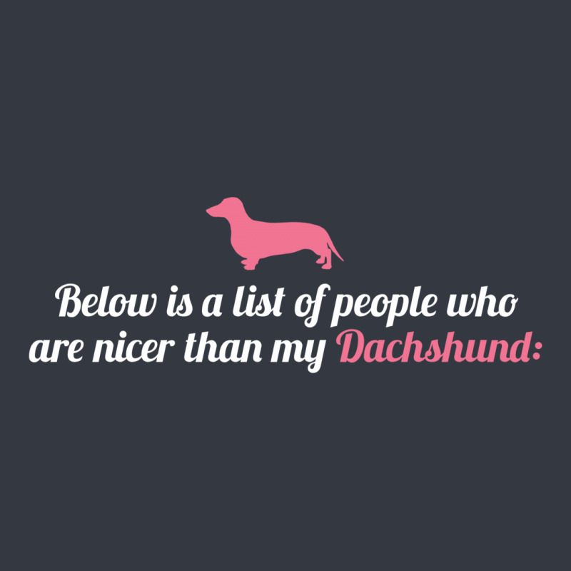 Below Is List Of People Who Are Nicer Than My Dachshund Lightweight Hoodie | Artistshot