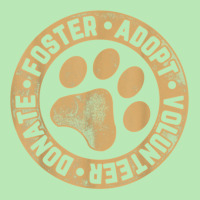 Foster. Adopt. Volunteer. Donate. Animal Rescue Dog T Shirt Dyed Cap | Artistshot