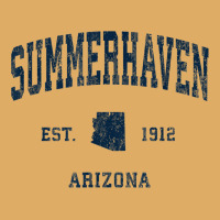 Summerhaven Arizona Az Vintage Athletic Navy Sports Design Urban Heavy T-shirt | Artistshot