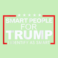 Smart People For Trump I Identify As Smart Urban Heavy T-shirt | Artistshot