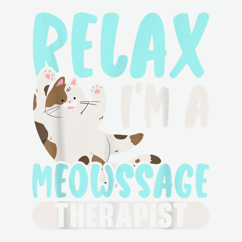 Relax I'm A Meowssage Therapist Cat Owner Kitty Urban Heavy T-shirt | Artistshot