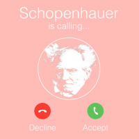 Schopenhauer Is Calling   Nihilist Philosophy Premium T Shirt Urban Heavy T-shirt | Artistshot