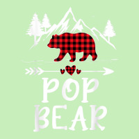 Mens Pop Bear Christmas Pajama Red Plaid Buffalo Matching Urban Heavy T-shirt | Artistshot