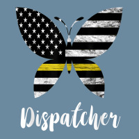 Dispatcher Usa America Flag Butterfly Freedom 911 Operator Urban Heavy T-shirt | Artistshot