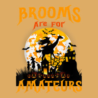 Funny Brooms Are For Amateurs Witch Riding Giraffe Halloween T Shirt Urban Heavy T-shirt | Artistshot