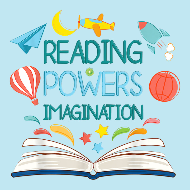 Reading Powers Imagination Books Bibliophile Teacher Urban Heavy T-shirt | Artistshot