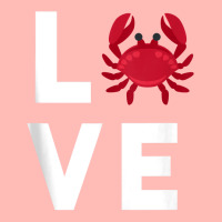 I Love Crabs Cute Crab Lover Crustacean Seafood Crab Tank Top Urban Heavy T-shirt | Artistshot