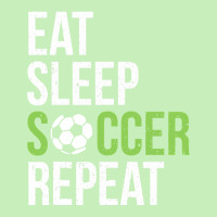 Eat Sleep Soccer Repeat Soccer Player Gift Green Urban Pullover Hoodie | Artistshot