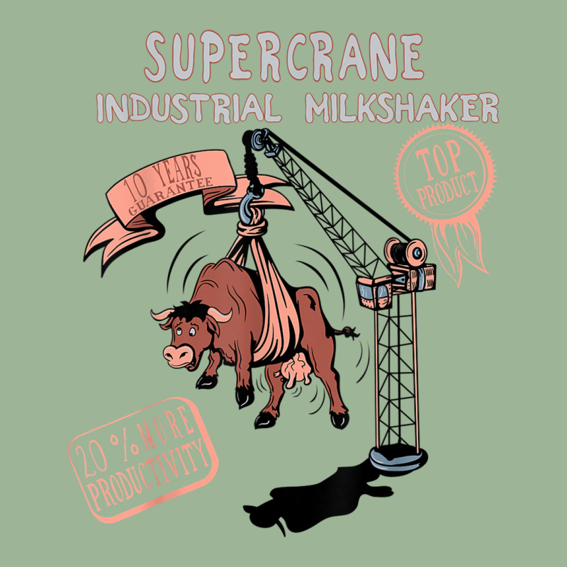 Cow Industrial Milkshake Machine T Shirt Urban Pullover Hoodie by cm-arts | Artistshot