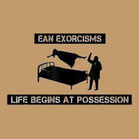 Ean Exorcisms Life Begins At Possession T Shirt Urban Pullover Hoodie | Artistshot