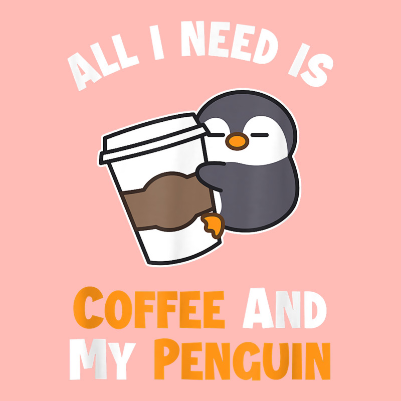 Coffee And My Penguin Sea Bird King Emperor Penguin Urban Pullover Hoodie by ImmanUnde | Artistshot