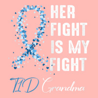 Womens Her Fight Is My Fight T1d Grandma Type 1 Diabetes Awareness Urban Pullover Hoodie | Artistshot