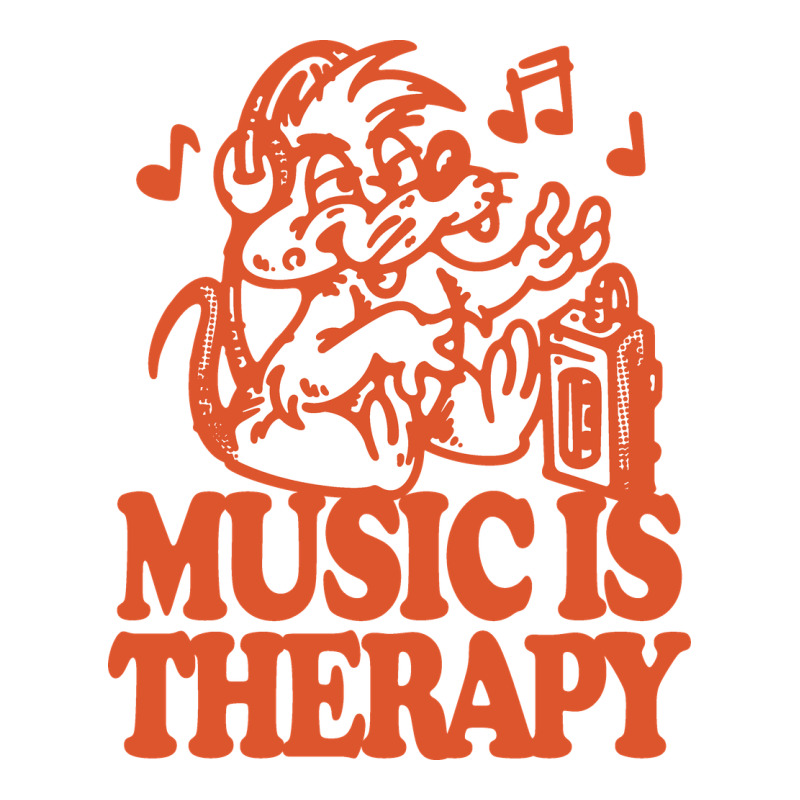 Music Is Therapy Women's V-Neck T-Shirt by Jasetas | Artistshot