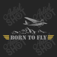 Born To Fly  Pilot Plane - Single Airplane Leatherette Tumbler | Artistshot