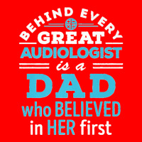 Mens Audiologist Dad Father Believed In Her First Premium Bomber Jacket | Artistshot