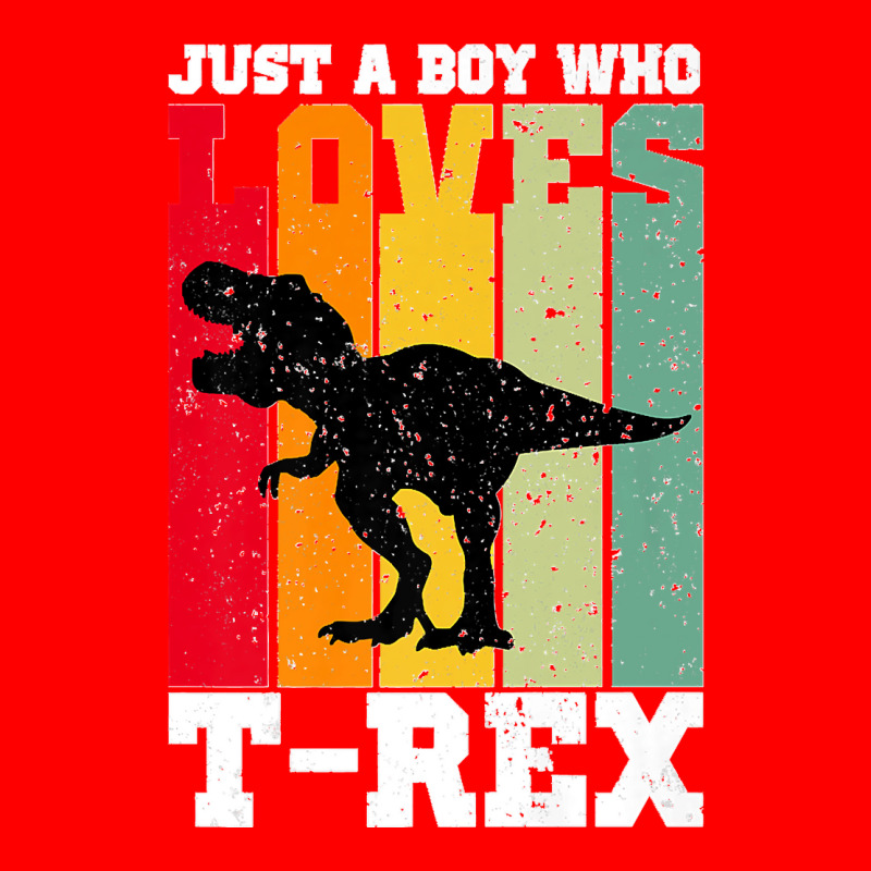 Just A Boy Who Loves T Rex Dinosaur Premium Bomber Jacket | Artistshot