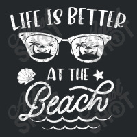 Life Is Better At The Beach Crewneck Sweatshirt | Artistshot