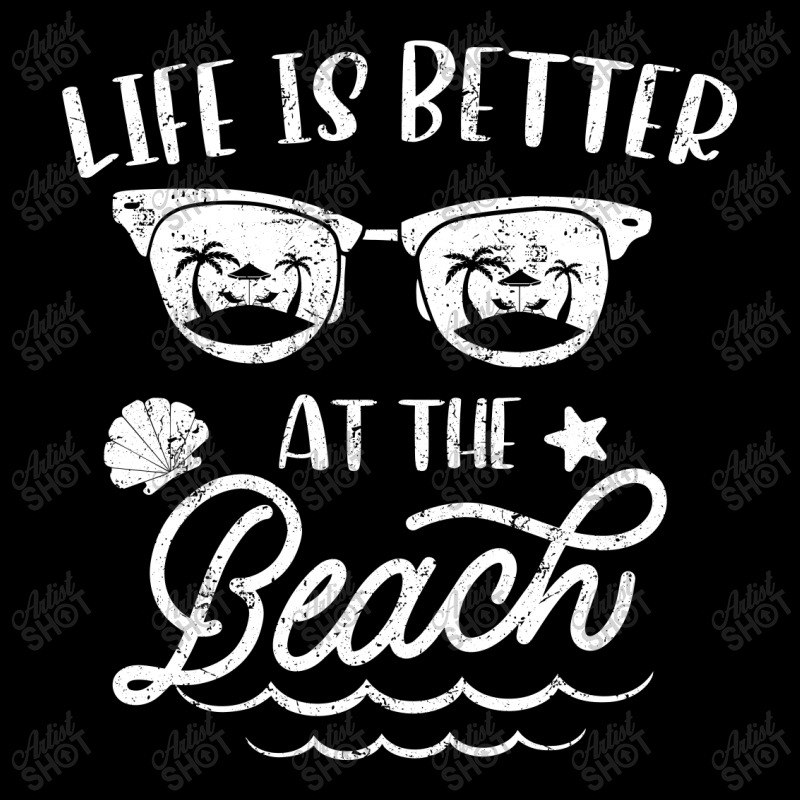 Life Is Better At The Beach Pocket T-shirt | Artistshot