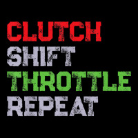 Clutch Shift Throttle Repeat Motorcycle Biker Gear Vintage T Shirt Pom Pom Beanie | Artistshot