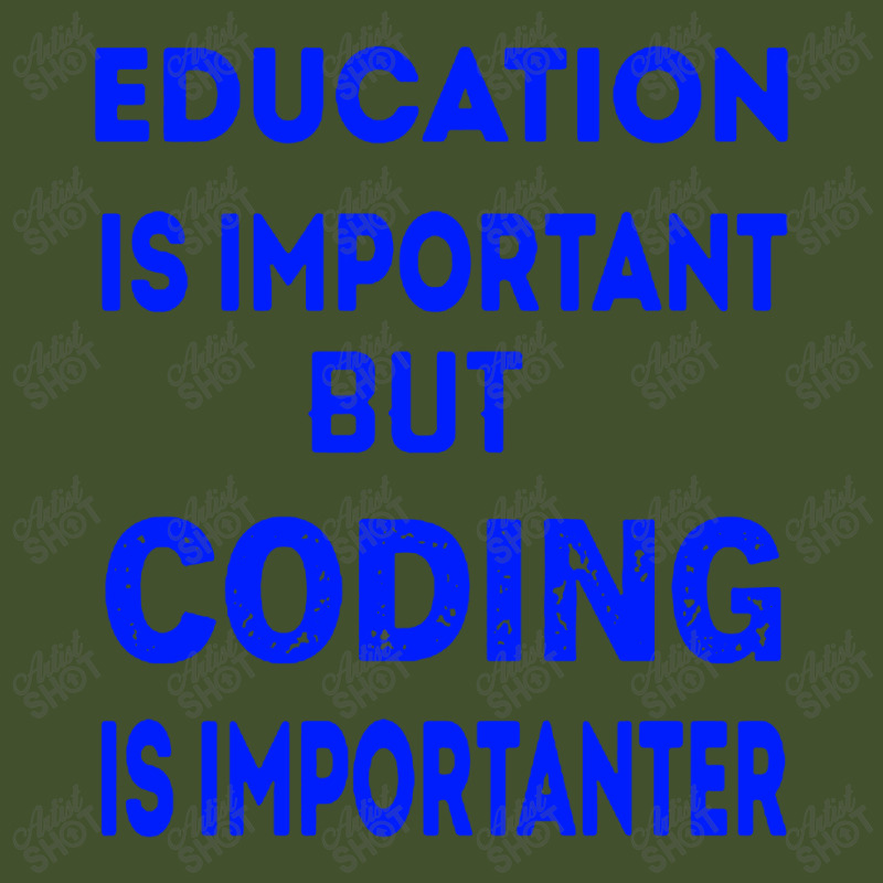 Education Is Important But Coding Is Importanter Sun Shade Cap by LemonTees | Artistshot