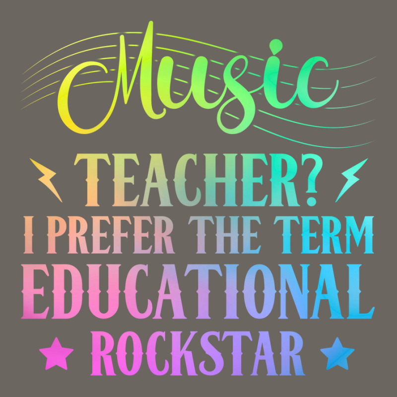 Music Teacher I Prefer The Term Educational Rockstar Sun Shade Cap by MichaelAlavarado | Artistshot