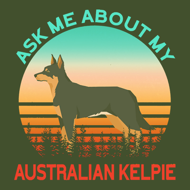 Australian Kelpie T  Shirt Ask Me About My Australian Kelpie T  Shirt Sun Shade Cap by difficultasian | Artistshot