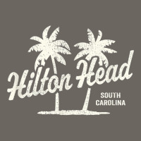 Hilton Head Island South Carolina Vintage 70s Palm Trees Gra T Shirt Sun Shade Cap | Artistshot