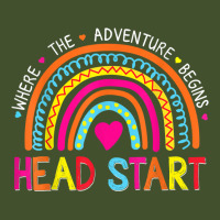 Head Start Rainbow Headstart Teacher First Day Of School T Shirt Sun Shade Cap | Artistshot